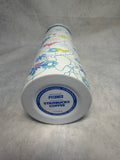 Starbucks 2006 Pylones 17 oz. Stainless Steel Pastel Floral Thermos