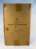 Enitya Memory Foam 21" Back Rest Pillow, Sage Green - Brand New!