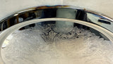 Oneida USA 19" Round Etched Scrollwork Tray