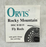 Orvis Rocky Mountain Fly Reel III - New in Box!