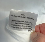 Resident Serenity 4-Piece Queen Sheet Set, White - Brand New!