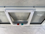 Aluminum Cat Door for Window, Medium 28"-32" - Brand New!