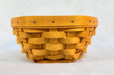 Longaberger 2000 Small Hexagonal Basket