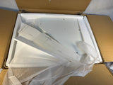 Elegant Home Fashions Madison 24" h Corner Wall Cabinet, White - Brand New!