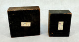 Early Telephone Printing Transfer Stamps on Wood Blocks - Lot of 6