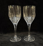 Lenox Starlight Crystal 9" Water Goblets - Lot of 2