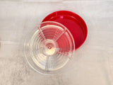 Vintage Star Industrial Hong Kong Divided Serving Dish with Container