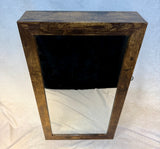 Wall-Mounted Mirror Jewelry Cabinet w/Keys