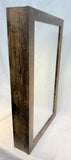 Wall-Mounted Mirror Jewelry Cabinet w/Keys