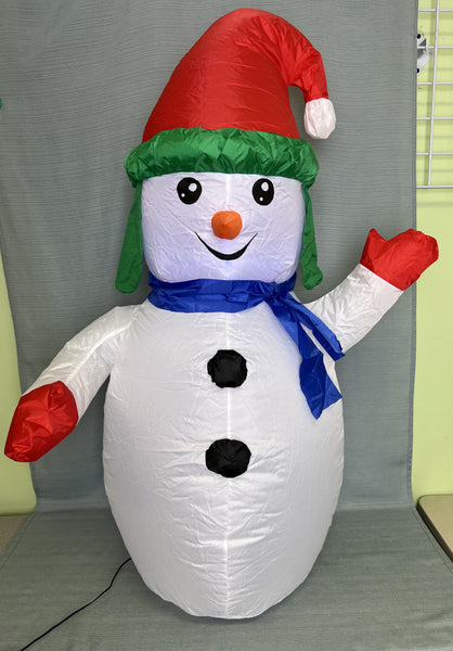 3.5 ft. LED Snowman Inflatable - Like New!