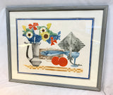 Abram Krol Still Life Original Color Lithograph 45/99, Signed by Artist