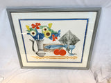 Abram Krol Still Life Original Color Lithograph 45/99, Signed by Artist