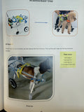 Adjustable Foldable Mobility Pet Dog Wheel Chair PW-FF-XSLW - Size XS, Brand New!