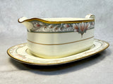 Noritake Barrymore Gravy Boat with Tray - Brand New!