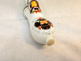 Antique Austrian Reservist Porcelain Tobacco Smoking Pipe Base and Bowl with Cap