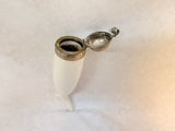 Antique Austrian Reservist Porcelain Tobacco Smoking Pipe Base and Bowl with Cap