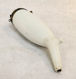 Antique Austrian Reservist Porcelain Tobacco Smoking Pipe Base and Bowl with Cap