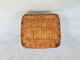 Longaberger 2007 Rectangular Basket with Handle, 10" x 9"