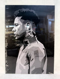 Neymar Jr. 18" x 12.5" Displate Metal Print - Brand New!