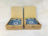 Andrea by Sadek Japanese Botanical 7.5" Plates - Set of 4 - Brand New!