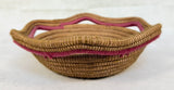 Hand-Woven Pine Needle Basket