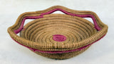 Hand-Woven Pine Needle Basket