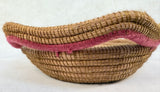 Hand-Woven Pine Needle Basket