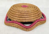 Hand-Woven Pine Needle Basket
