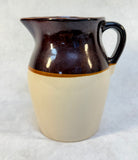 Vintage Crock Stoneware Pitcher