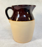 Vintage Crock Stoneware Pitcher