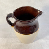 Vintage Crock Stoneware Pitcher