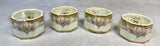 Noritake Barrymore Napkin Rings - Set of 4, Brand New!