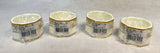 Noritake Barrymore Napkin Rings - Set of 4, Brand New!