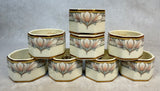 Noritake Barrymore Napkin Rings - Set of 8