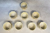 Noritake Barrymore Napkin Rings - Set of 8
