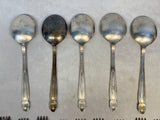 Vtg. Holmes & Edwards Inlaid Danish Princess IS Silverware - 16 Pieces