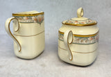 Noritake Barrymore Cream & Sugar Set