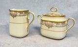 Noritake Barrymore Cream & Sugar Set