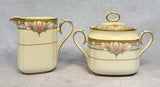 Noritake Barrymore Cream & Sugar Set