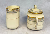 Noritake Barrymore Cream & Sugar Set
