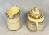 Noritake Barrymore Cream & Sugar Set