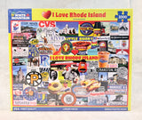 1000 Piece I Love Rhode Island White Mountain Puzzle - Brand New!