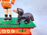 Trick Dog Cast Iron Mechanical Bank