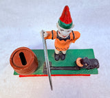 Trick Dog Cast Iron Mechanical Bank