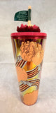 Flowery Starbucks Insulated Tumbler