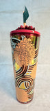 Flowery Starbucks Insulated Tumbler