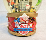 Macy's 2002 Thanksgiving Day Parade Musical Snow Globe - Like New!