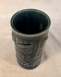 Vintage Libbey Ceramic Hawaiian Tiki Glasses - Lot of 2