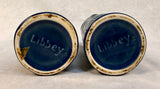 Vintage Libbey Ceramic Hawaiian Tiki Glasses - Lot of 2