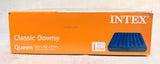 Intex Classic Downy Queen Size Air Mattress - Brand New!
